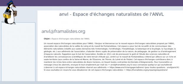 Un nouvel espace d’échanges naturalistes pour l’ANVL